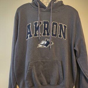 Akron Zips Hoodie Size Medium